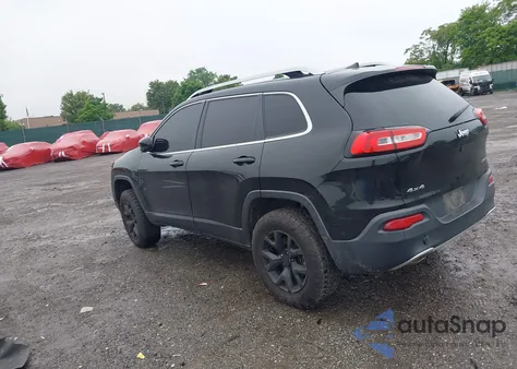 2017 Jeep Cherokee Limited 4X4 из США, поврежденный, VIN 1C4PJMDB7HW599633